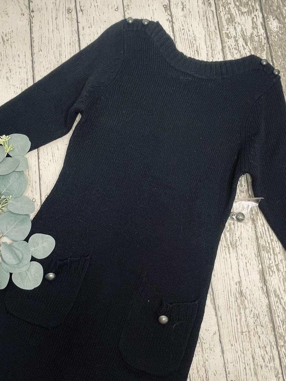 B. Smart Boatneck Sweater Dress